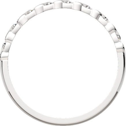 Изображение товара Кольцо венчальное из серебра ZORKA 0210088.REL (р.17.5, с фианитами)