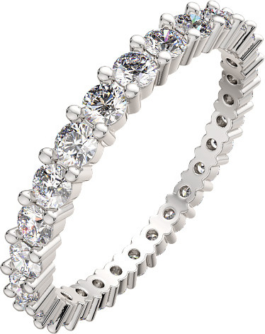 Изображение товара Кольцо из белого золота ZORKA 2101273.14K.W (р.17, с фианитами)