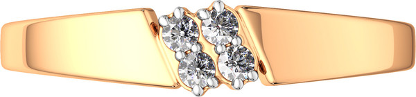 Изображение товара Кольцо из розового золота ZORKA 2101532.14K.R.ZZ (р.16, с фианитами)