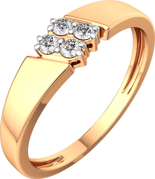 Изображение товара Кольцо из розового золота ZORKA 2101532.14K.R.ZZ (р.16, с фианитами)