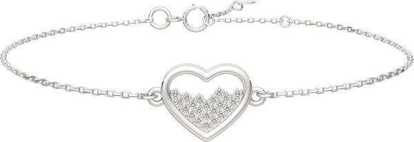 Изображение товара Браслет из серебра ZORKA 0640097 (18см, с фианитами)