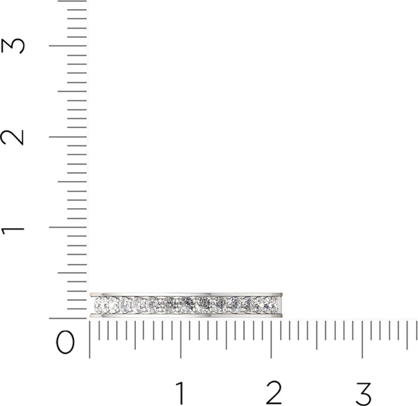 Изображение товара Кольцо из серебра ZORKA 0210245 (р.16, с фианитами)