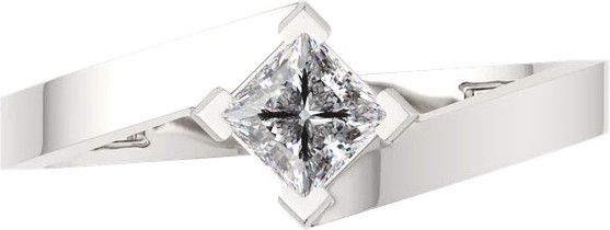 Изображение товара Кольцо из серебра ZORKA 0210232 (р.17, с фианитом)