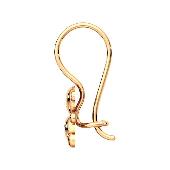 Изображение товара Серьги из розового золота ZORKA 310253 (с фианитами)