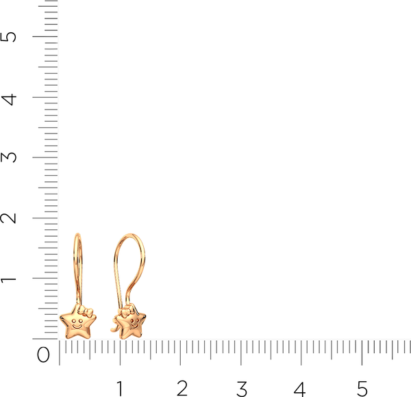 Изображение товара Серьги из розового золота ZORKA 300315.14K.R.ZZ