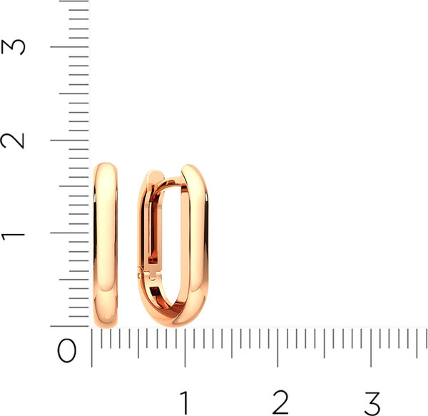 Изображение товара Серьги из розового золота ZORKA 300378.14K.R