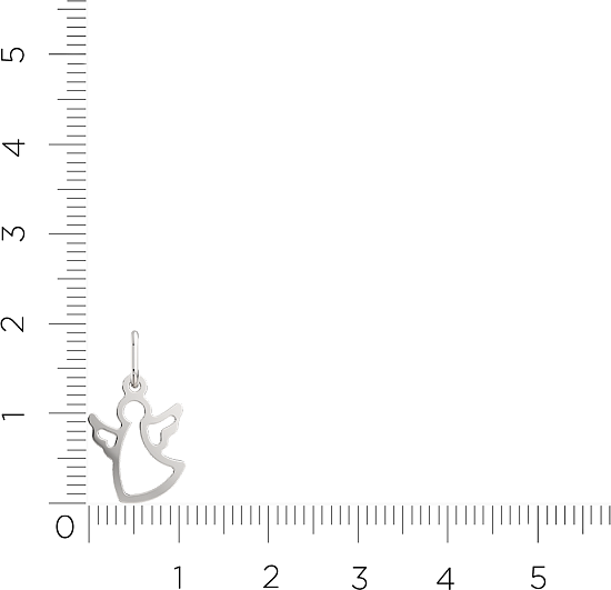 Изображение товара Подвеска из серебра ZORKA 0400105.REL (с религиозным изображением)