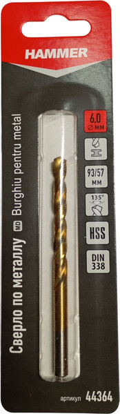 Изображение товара Сверло Hammer 44364