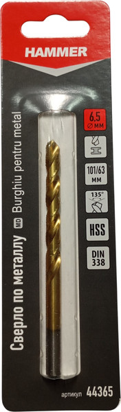Изображение товара Сверло Hammer 44365