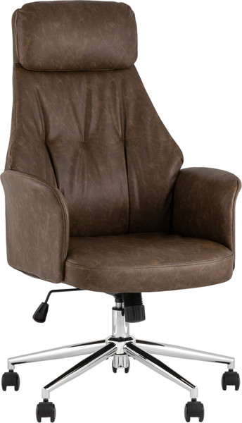 Изображение товара Кресло офисное TopChairs Neoma (коричневый)
