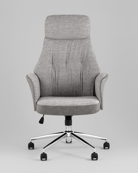 Изображение товара Кресло офисное TopChairs  Neoma (светло-серый)