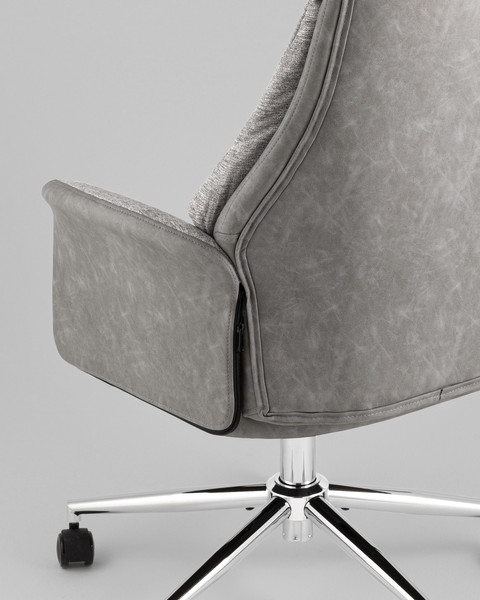 Изображение товара Кресло офисное TopChairs  Neoma (светло-серый)