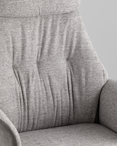 Изображение товара Кресло офисное TopChairs  Neoma (светло-серый)