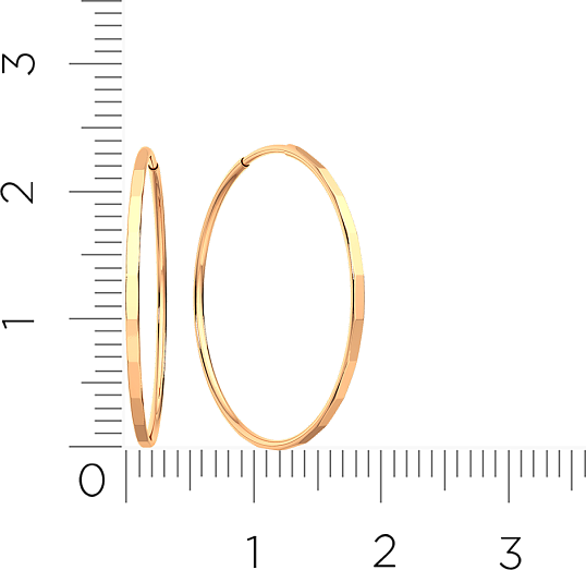 Изображение товара Серьги из розового золота ZORKA 371209/2.14K.R