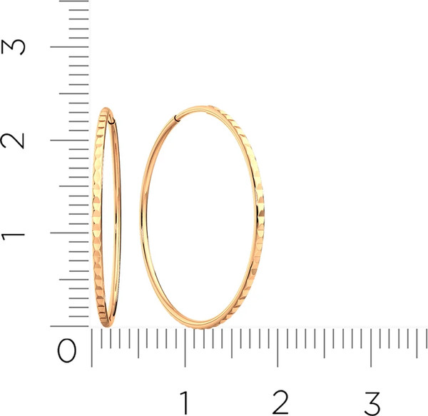 Изображение товара Серьги из розового золота ZORKA 371210/2.14K.R