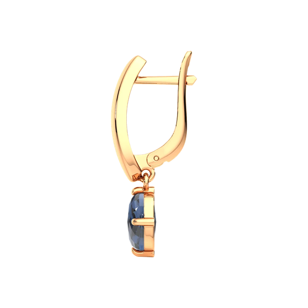 Изображение товара Серьги из розового золота ZORKA 3S41219.14K.R (с топазами)