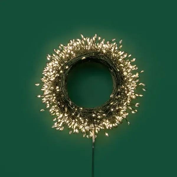 Изображение товара Светодиодная мишура Neon-Night Роса Фейерверк 303-496 (40м, теплый белый)