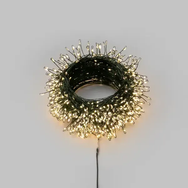 Изображение товара Светодиодная мишура Neon-Night Роса Фейерверк 303-496 (40м, теплый белый)