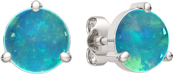 Изображение товара Серьги из серебра ZORKA 03101692.ZZ (с опалами)