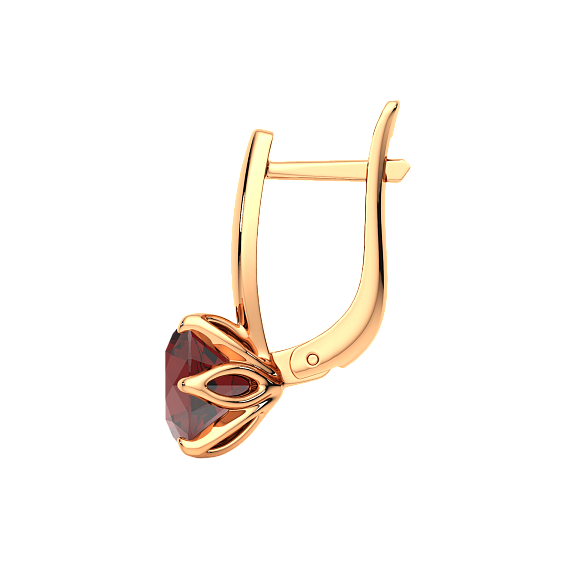 Изображение товара Серьги из розового золота ZORKA 3S50253.14K.R (с гранатами)