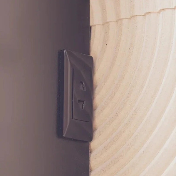 Изображение товара Шкаф с зеркалом для ванной Silver Mirrors Фиджи-Антрацит Flip 60 ИК / LED-00003042