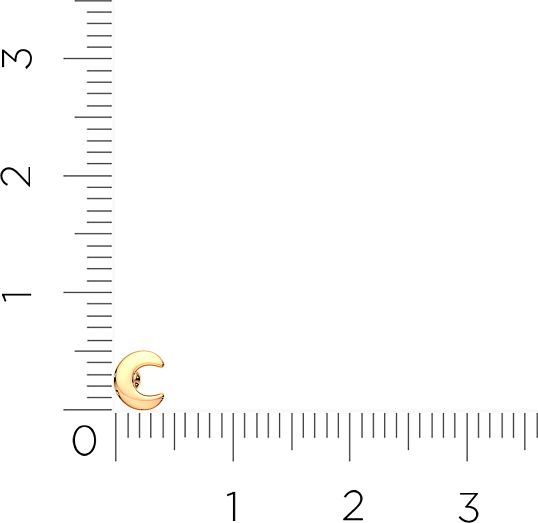 Изображение товара Пирсинг из розового золота ZORKA 700026.14K.R