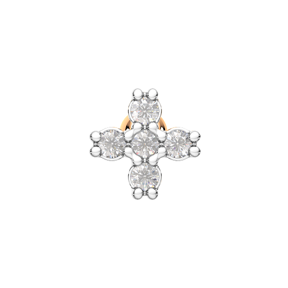 Изображение товара Пирсинг из розового золота ZORKA 710030.14K.R (с фианитами)