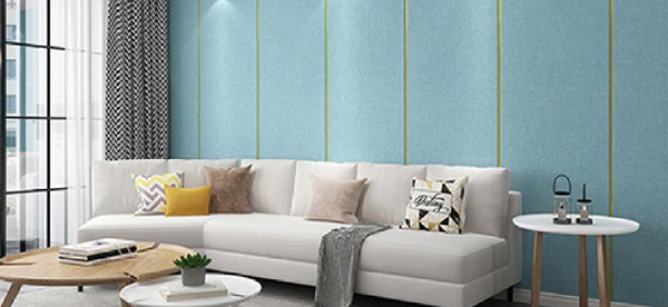 Изображение товара Панель ПВХ Sanrelia Самоклеящаяся Fabric Wall Sticer №А008 (650x2800x5мм)