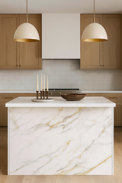 Изображение товара Панель ПВХ Sanrelia Самоклеящаяся Marble Wall Sticer №FC7022 (1200x2800x2.5мм)