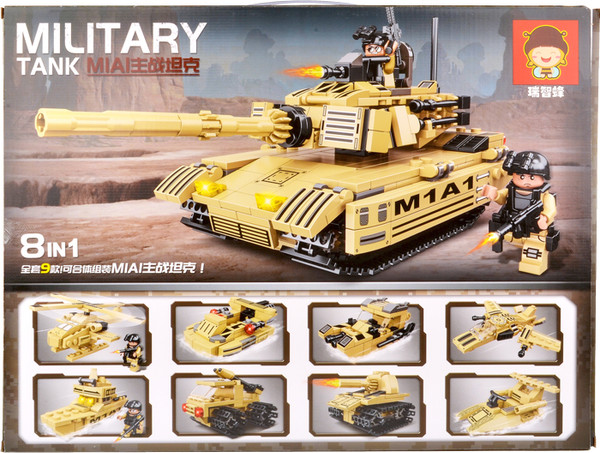 Изображение товара Конструктор Huada Военный танк 22031