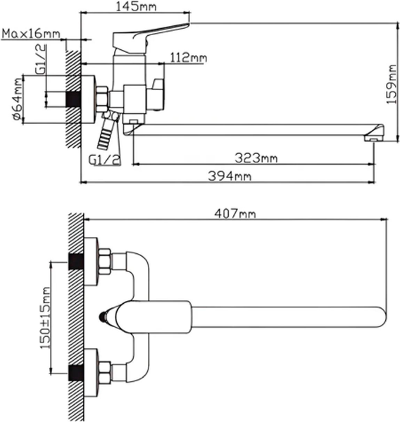 Изображение товара Смеситель Diadonna D168-22