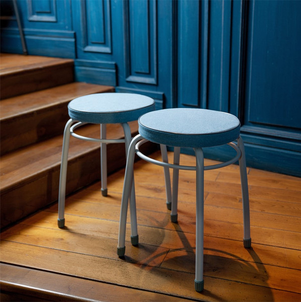 Изображение товара Табурет Ника Фабрик 4 ТФ04/Г (голубой)