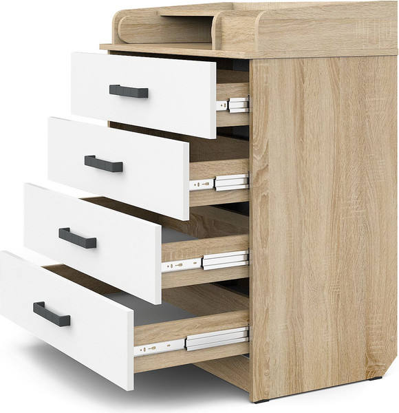 Изображение товара Комод пеленальный Атон Marvin (дуб сонома/белый)