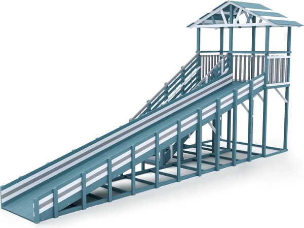 Изображение товара Горка Савушка Савушка Зима-8/1 / СЗ-08/1-ИНД (серый/индиго)