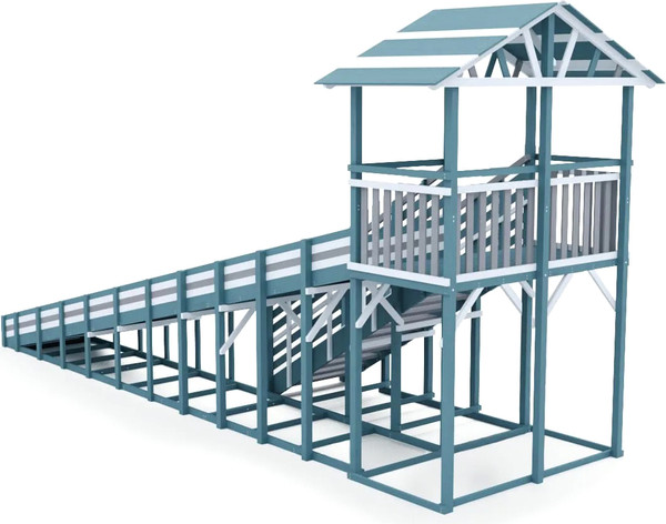 Изображение товара Горка Савушка Савушка Зима-8/1 / СЗ-08/1-ИНД (серый/индиго)