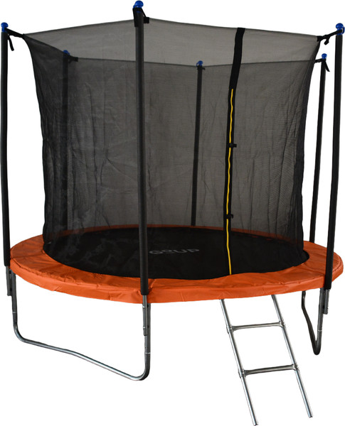 Изображение товара Батут GoUP Elite 8FT (с сеткой и лестницей, оранжевый)
