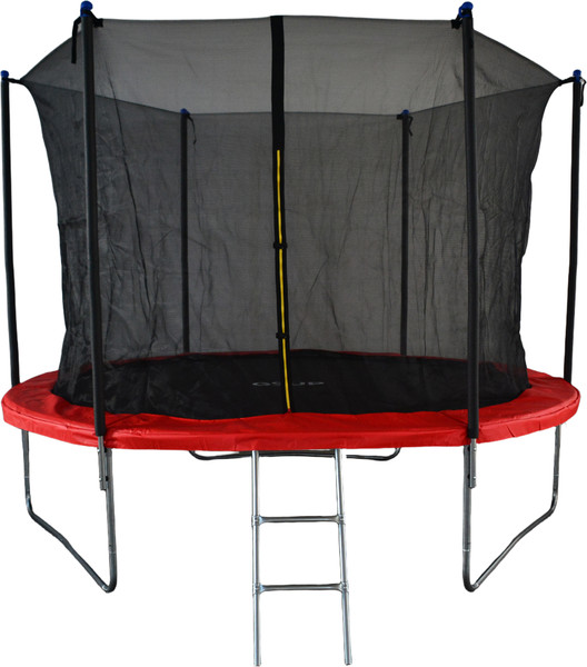 Изображение товара Батут GoUP Elite 10FT (с сеткой и лестницей, красный)