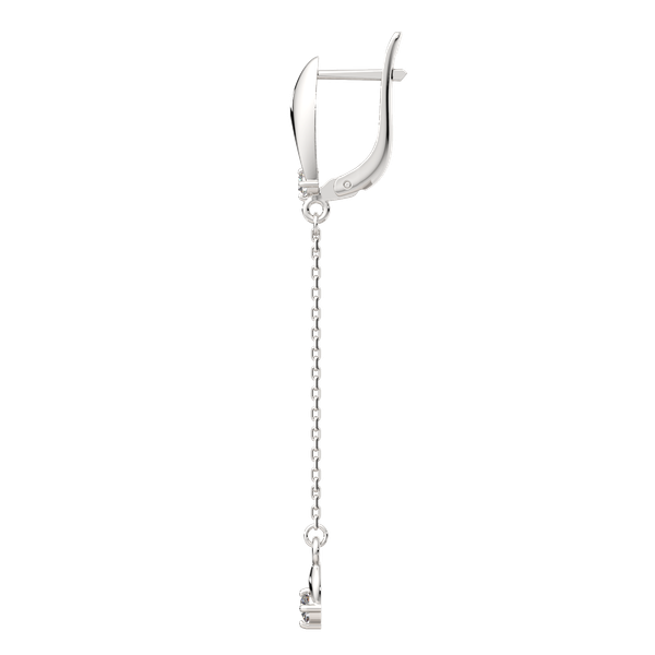 Изображение товара Серьги из серебра ZORKA 0310680.ZZ (с фианитами)