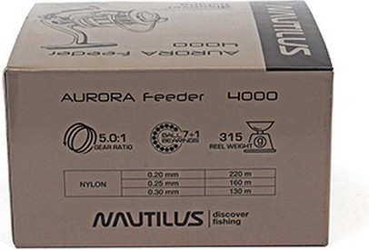 Изображение товара Катушка безынерционная NAUTILUS Aurora Feeder 4000 / 16-92303335