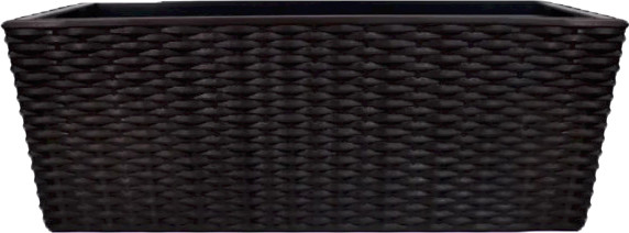 Изображение товара Ящик для рассады BOTANICA Ratan 50x19x19см (коричневый)