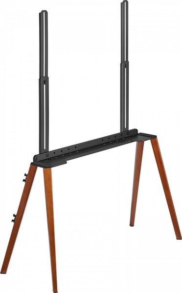 Изображение товара Стойка для ТВ/аппаратуры Cactus CS-ST3646BKWN (черный/орех)