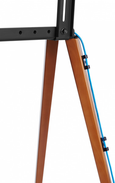 Изображение товара Стойка для ТВ/аппаратуры Cactus CS-ST3646BKWN (черный/орех)