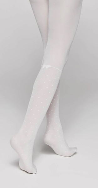Изображение товара Колготки детские Conte Elegant Milana нарядные (р.128-134, bianco)