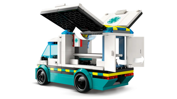 Изображение товара Конструктор Lego City Скорая помощь 60451