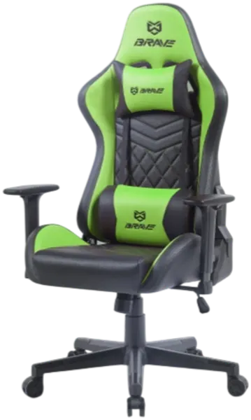 Изображение товара Кресло геймерское Brave Nuke AF-17-3 (Black/Green)