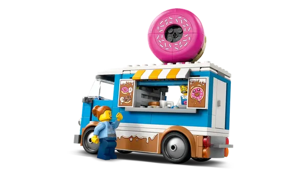 Изображение товара Конструктор Lego City Грузовик с пончиками 60452
