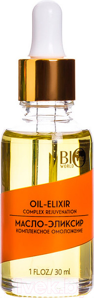 Изображение товара Масло для лица Bio World Botanica Anti-Age эликсир (30мл)