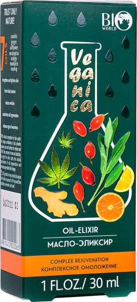 Изображение товара Масло для лица Bio World Botanica Anti-Age эликсир (30мл)