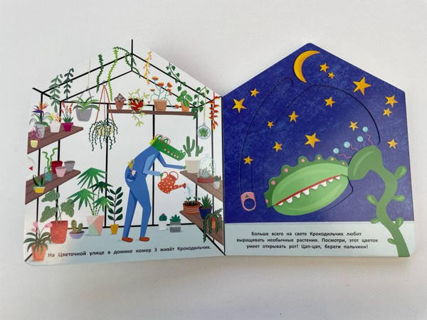 Изображение товара Книжка-панорамка Эксмо В гостях у Крокодильчика (9785042175732)