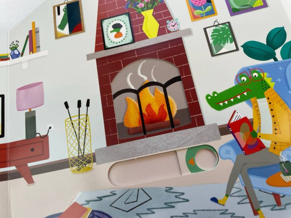 Изображение товара Книжка-панорамка Эксмо В гостях у Крокодильчика (9785042175732)